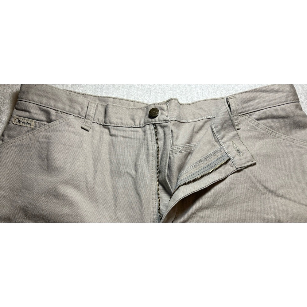 Wrangler Pants Womens 18/32 Khaki USA Made Western‎
